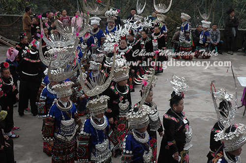 A Hmong Festival on Leigongshan Mountain